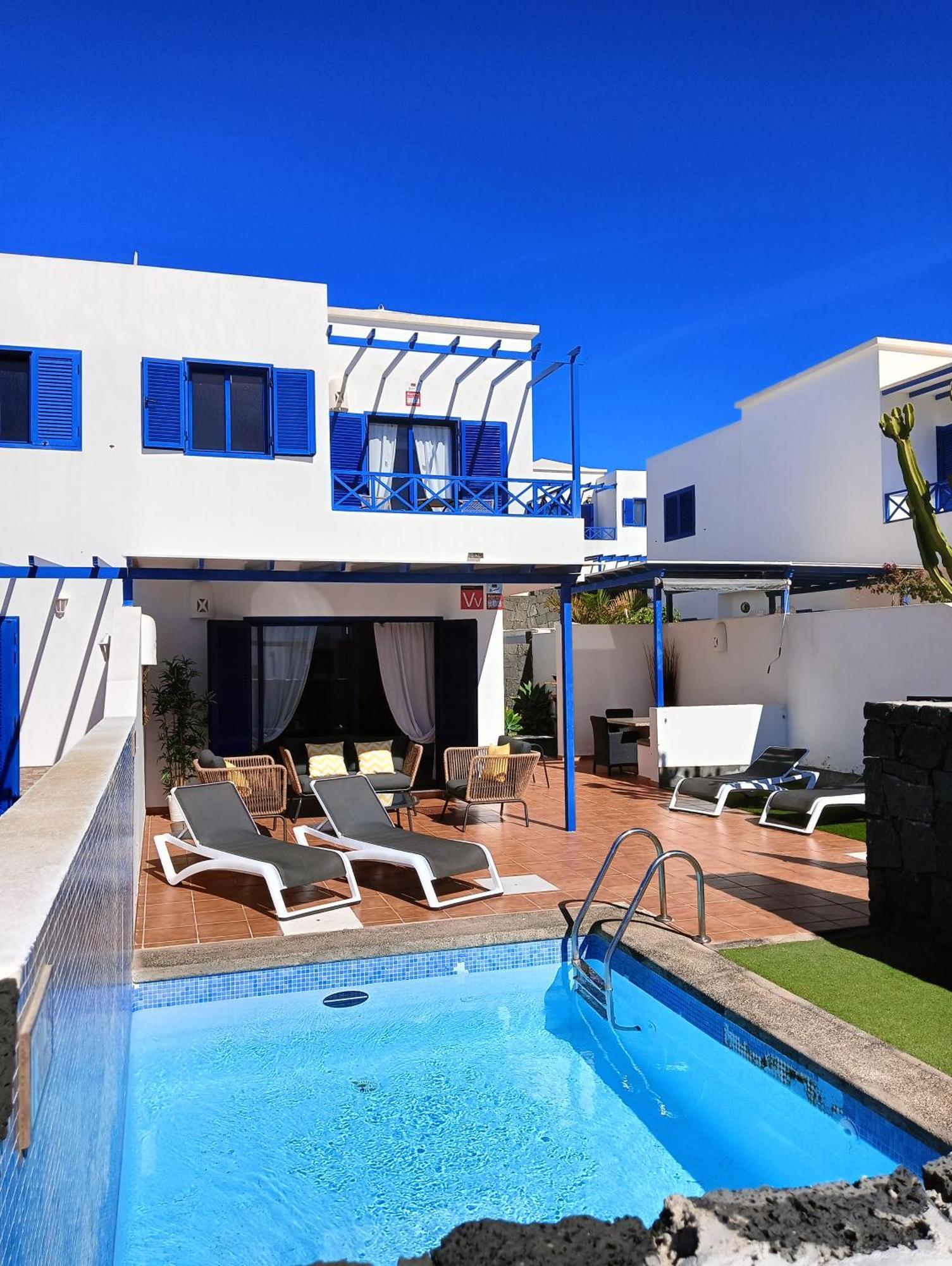 Villa Optimist Rubicon Piscina Climatizable, Frente Al Mar Playa Blanca  Exterior photo