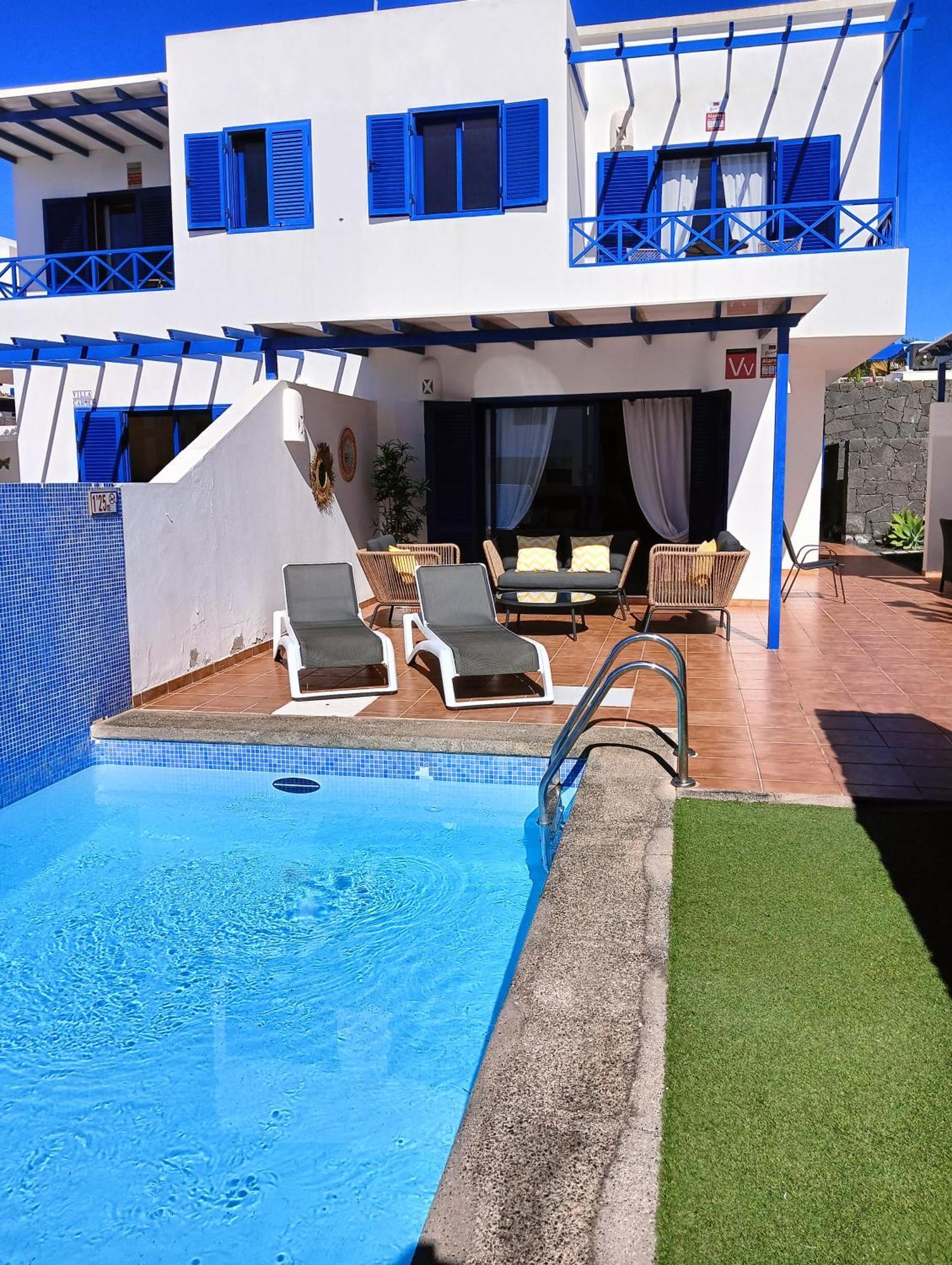 Villa Optimist Rubicon Piscina Climatizable, Frente Al Mar Playa Blanca  Exterior photo